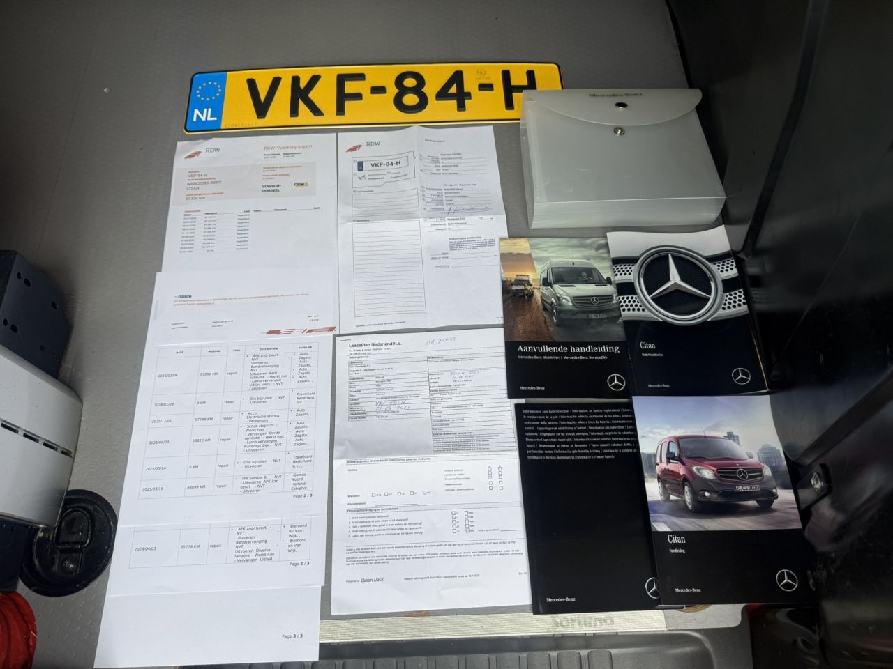 Mercedes Citan met Sortimo inrichting 67801km