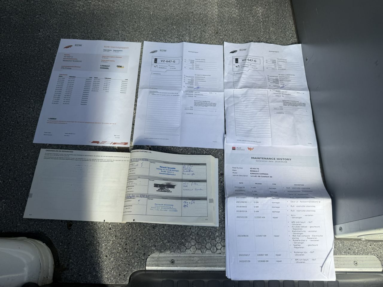Renault Kangoo met Bott inrichting zeer nette bus