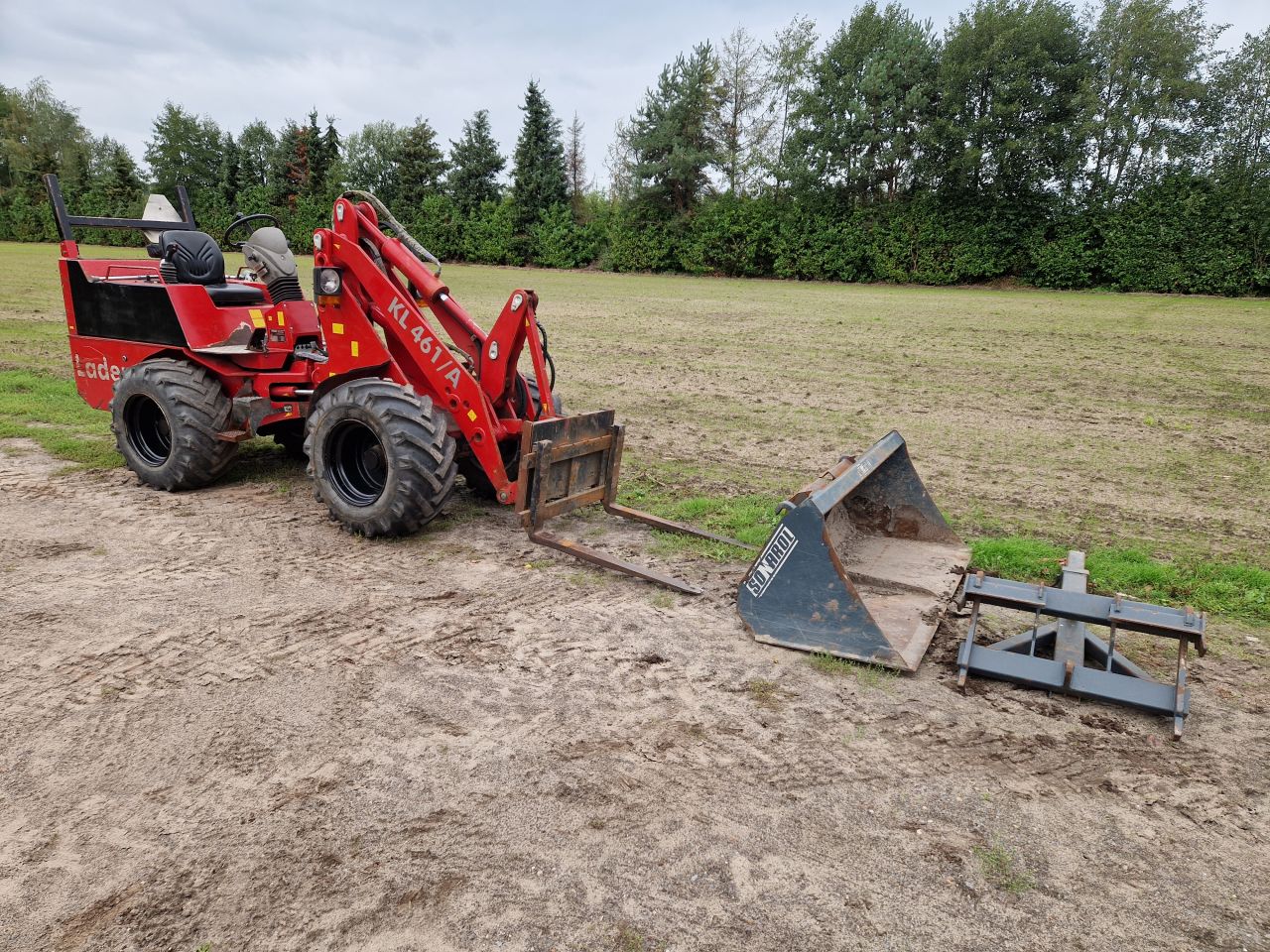 Shovel Thaler kl 461 weidemann schaffer 4x4