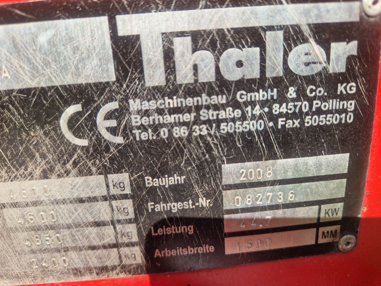 Shovel Thaler kl 461 weidemann schaffer 4x4