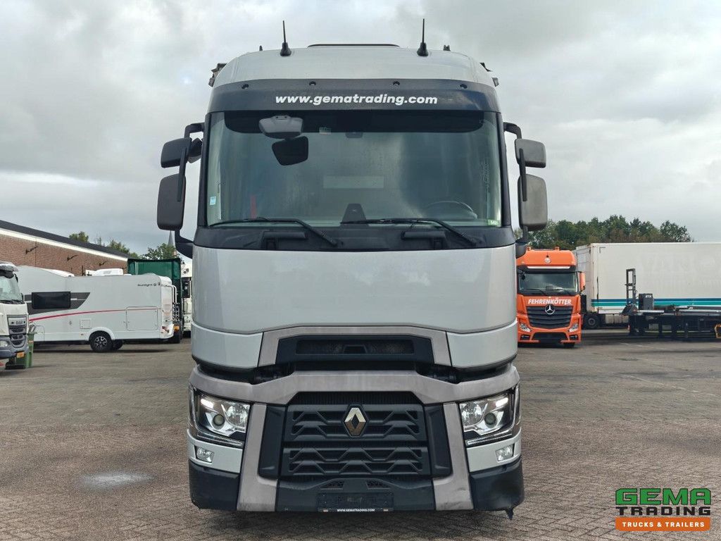Renault T480 6x2 Sleeper Euro6C 13L - Curtainside Combi 110m³ + Krone - Sliding Roof - Through-Load System - SmartTachoV2