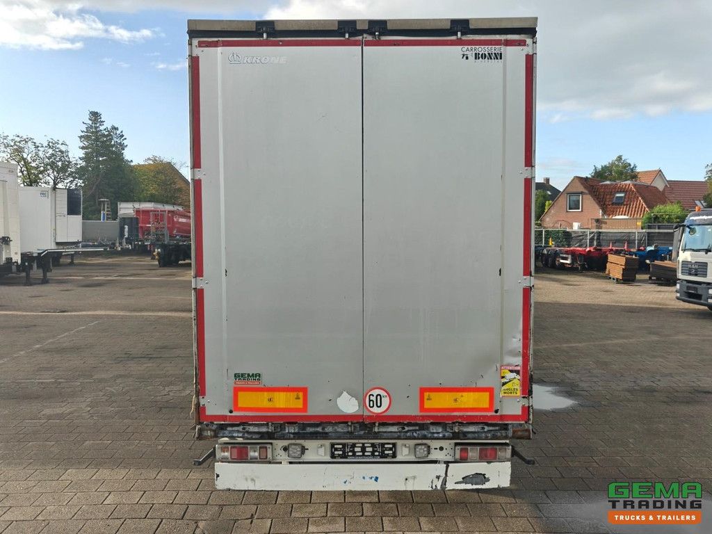 Renault T480 6x2 Sleeper Euro6C 13L - Curtainside Combi 110m³ + Krone - Sliding Roof - Through-Load System - SmartTachoV2