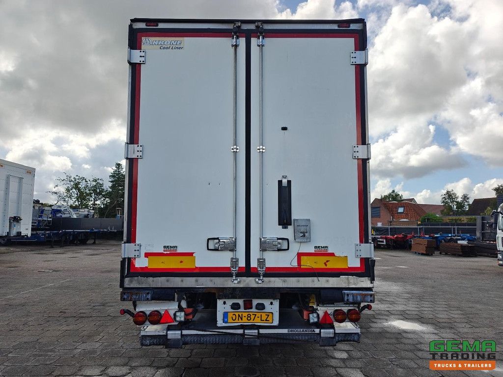 Krone SD Kühl-/Gefrierbox + Carrier Vector 1550 + Ladebordwand 2500 kg - Liftachse - BPW-Achse
