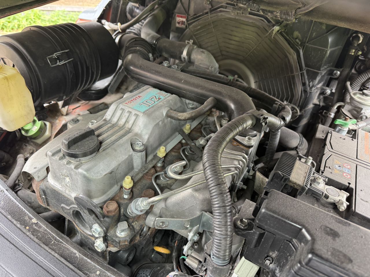 Toyota 2.5 tonner diesel triplex 6M Sideshift vorkversteller