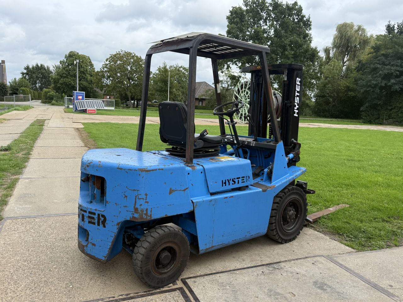 Hyster 2.5 tonner diesel heftruck 3-delige containermast freelif