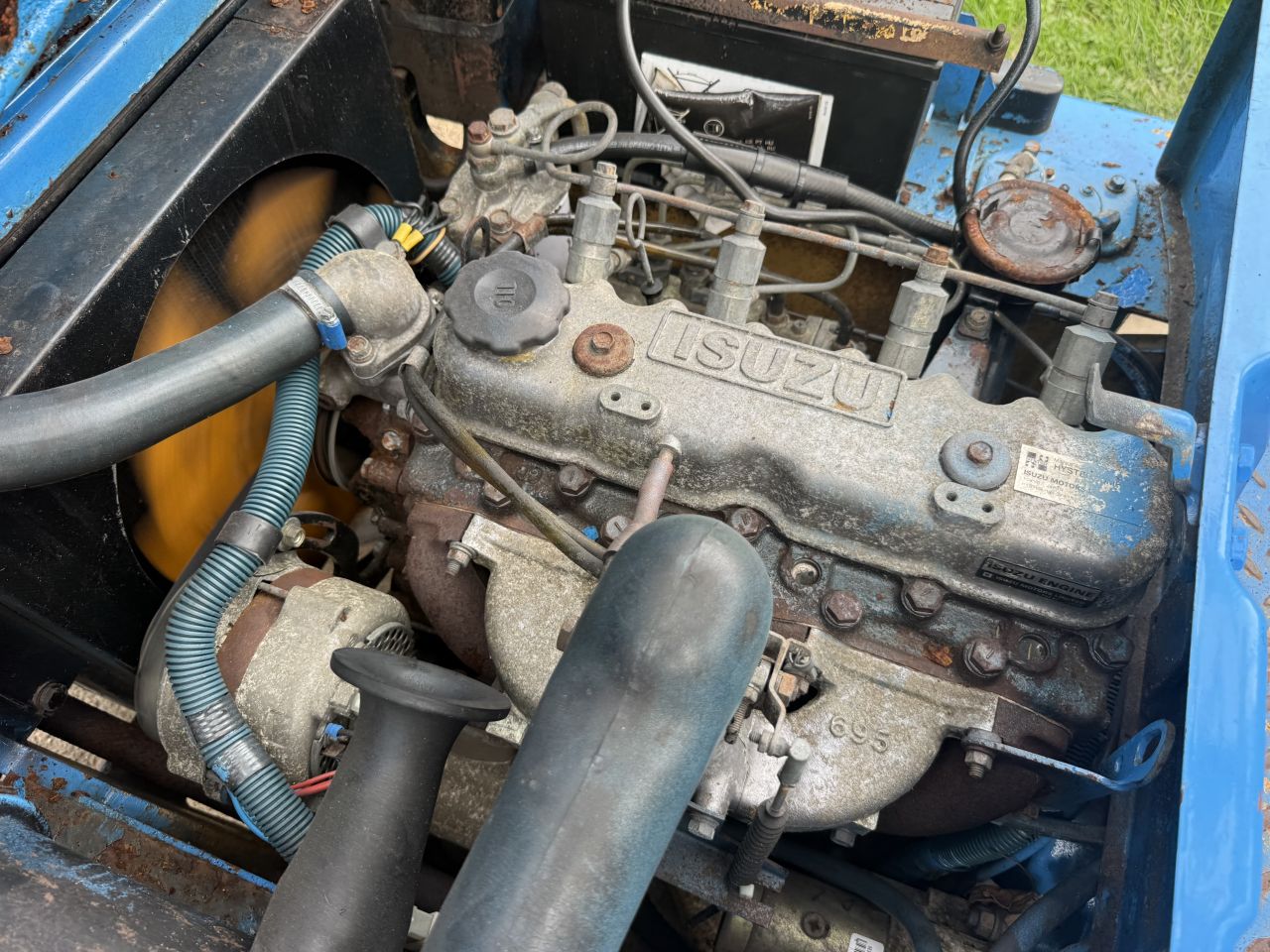 Hyster 2.5 tonner diesel heftruck 3-delige containermast freelif