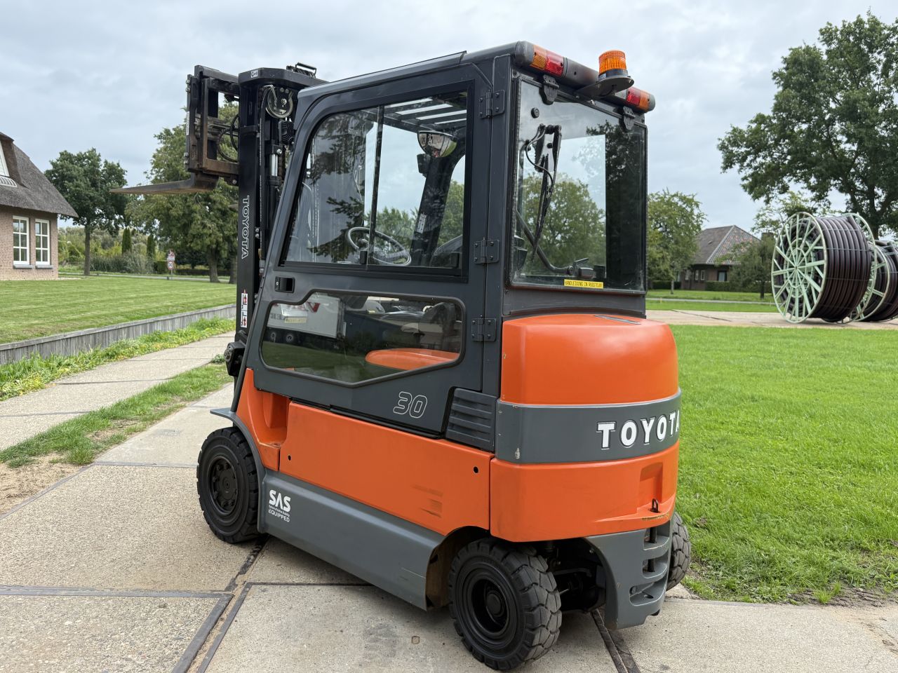 Toyota 7FBMF30 triplo 500cm freelift Sideshift vorkversteller