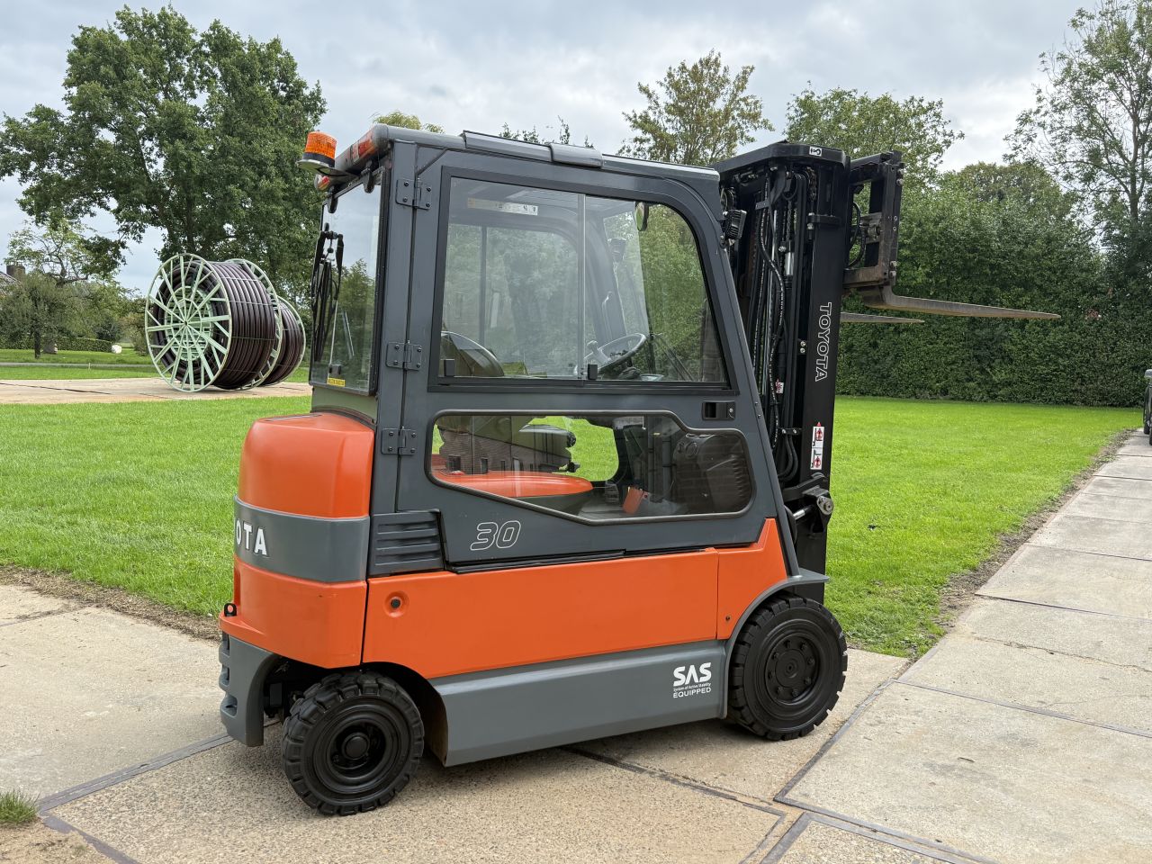 Toyota 7FBMF30 triplo 500cm freelift Sideshift vorkversteller
