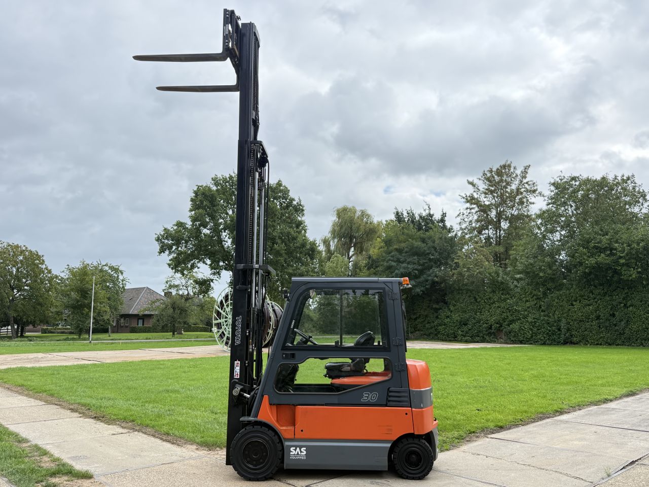 Toyota 7FBMF30 triplo 500cm freelift Sideshift vorkversteller