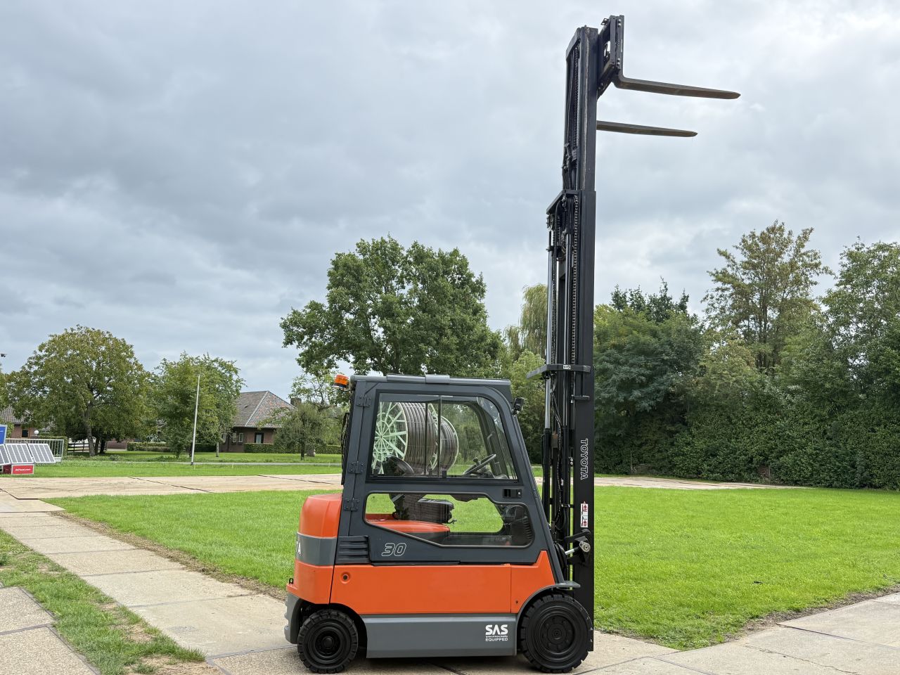 Toyota 7FBMF30 triplo 500cm freelift Sideshift vorkversteller