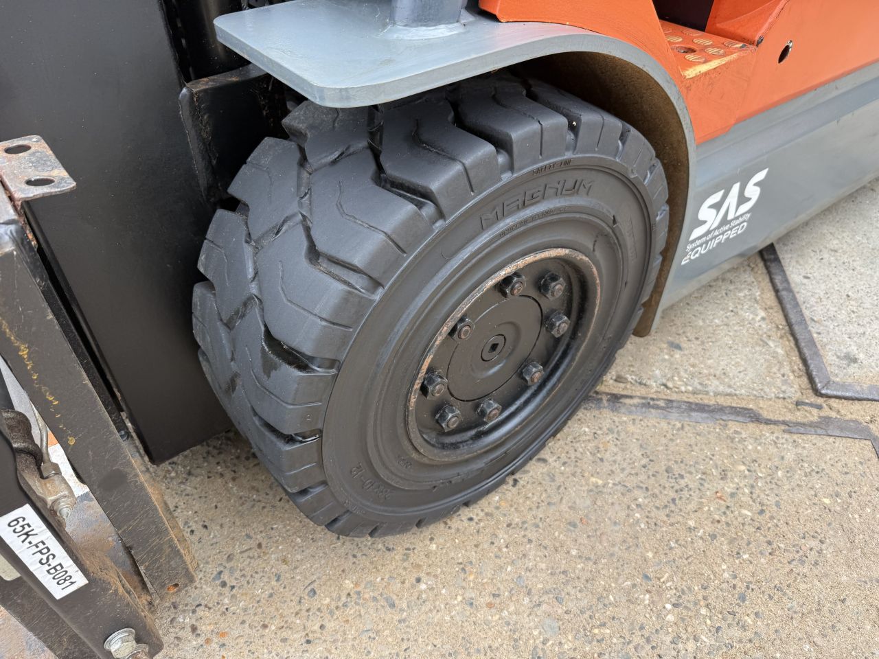Toyota 7FBMF30 triplo 500cm freelift Sideshift vorkversteller