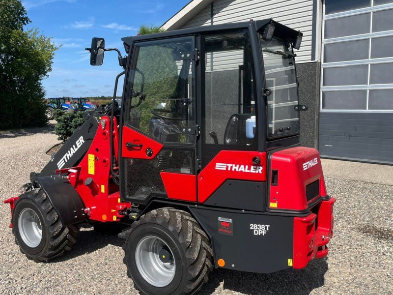 Thaler 2838T DPF teleskoparm, kabine og brede hjul