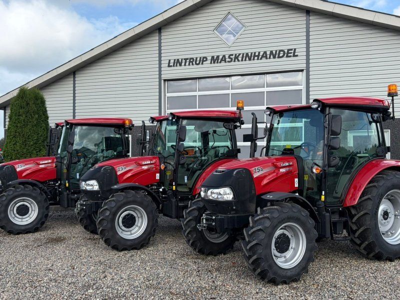 Case IH Farmall 75 A med vendegear og brede hjul