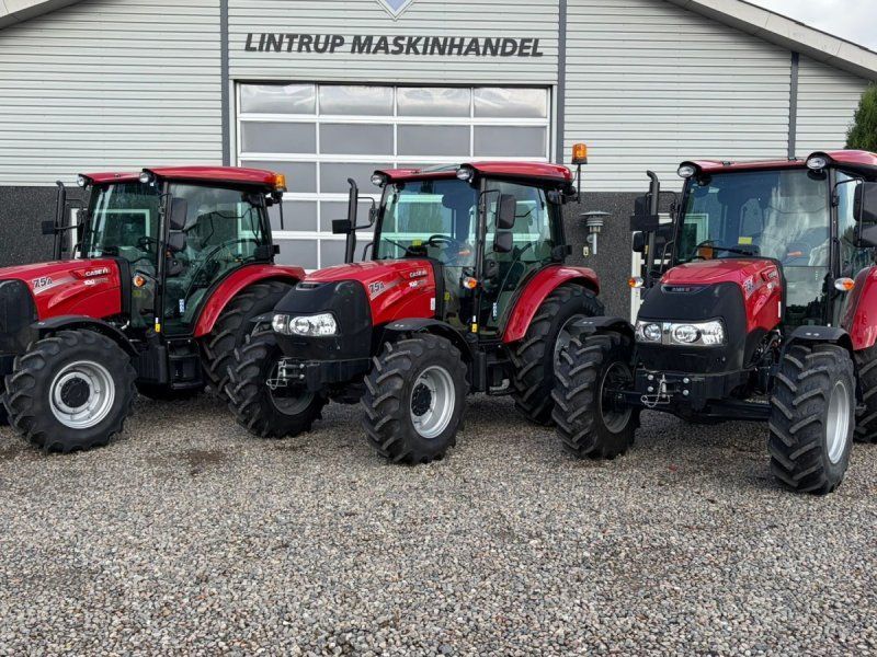 Case IH Farmall 75 A med vendegear og brede hjul