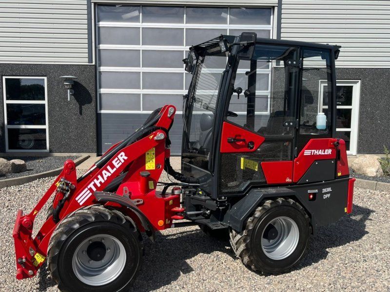 Thaler 2838L DPF Kabine og brede hjul