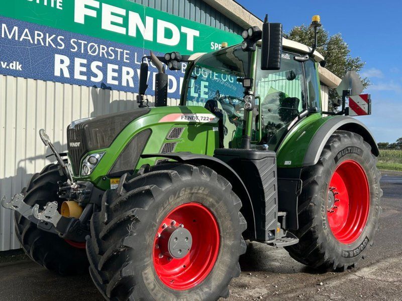 Fendt 722 Vario S4 Profi Plus Med Front PTO