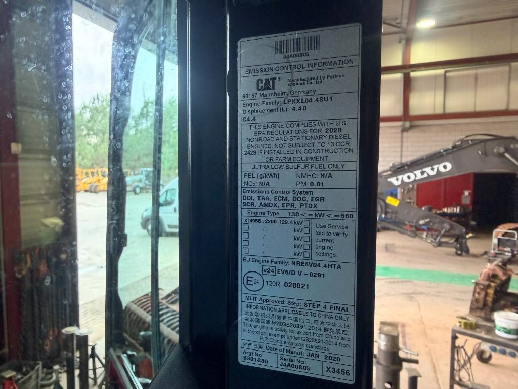 CAT 325 07A | OQ80 | Blade | Generator