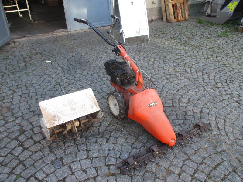 Eurosystems M 220 mit Doppelmesserbalken 110 cm und Fräse leicht rep.bedürft