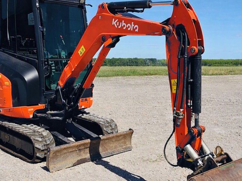 Kubota kx027-4 Tiltmann Skovlpakke medfølger