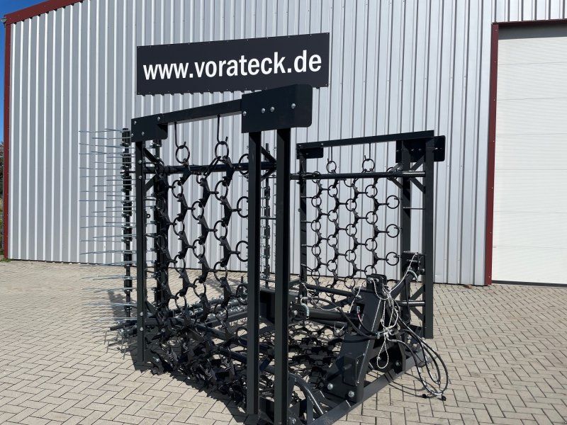 VORATECK Wiesenschleppe 6m mit Striegel, 10mm Zinken