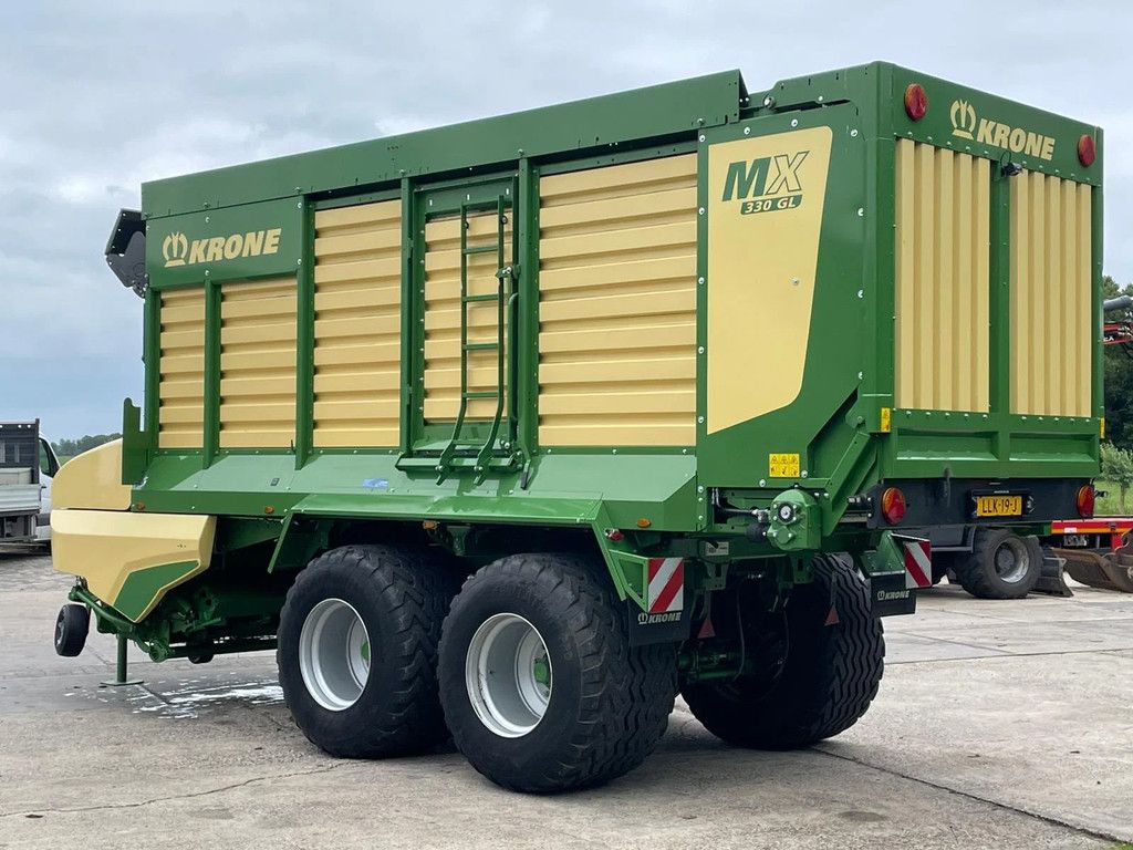 Krone MX 330 GL Ladewagen 129 uur! Opraapwagen NIEUW STAAT Schuitemaker