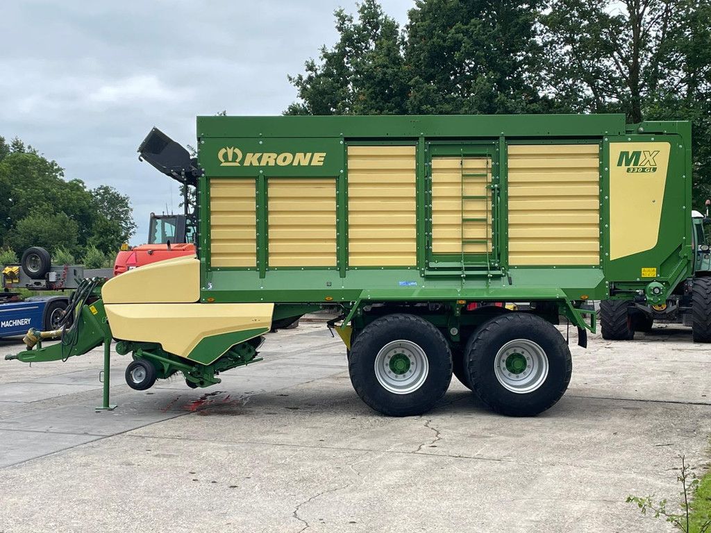 Krone MX 330 GL Ladewagen 129 uur! Opraapwagen NIEUW STAAT Schuitemaker