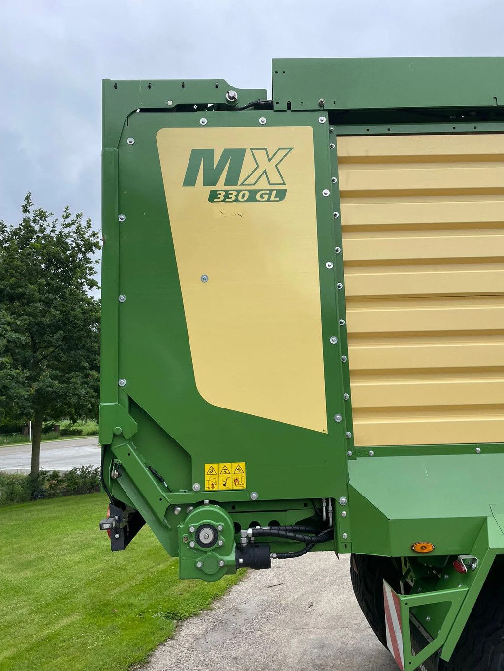Krone MX 330 GL Ladewagen 129 uur! Opraapwagen NIEUW STAAT Schuitemaker
