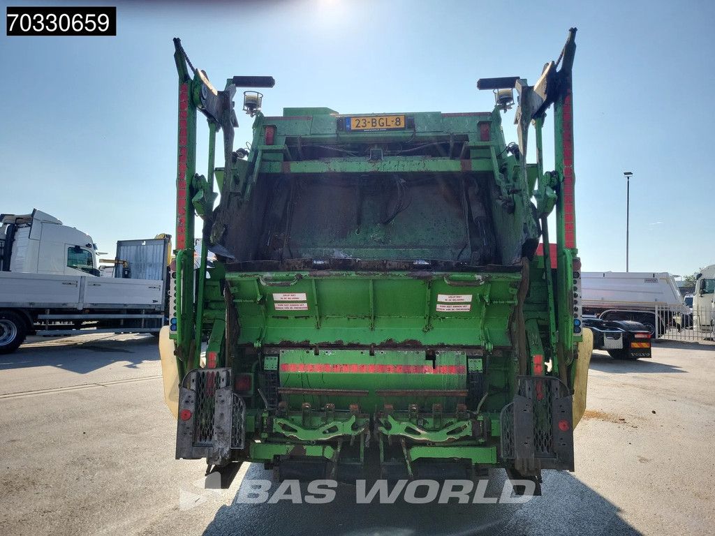 DAF CF 290 6X2 NL-truck APK 20m3 Haller MED.XL. Lifter Steering axle Euro 6