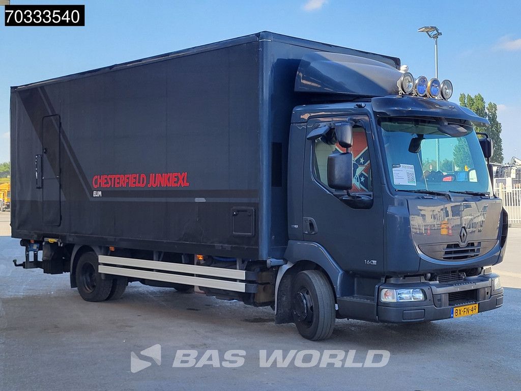 Renault Midlum Midlum 160 4X2 7.5 tons NL Camper truck Living + Bed Tiny House + Veranda Euro 4
