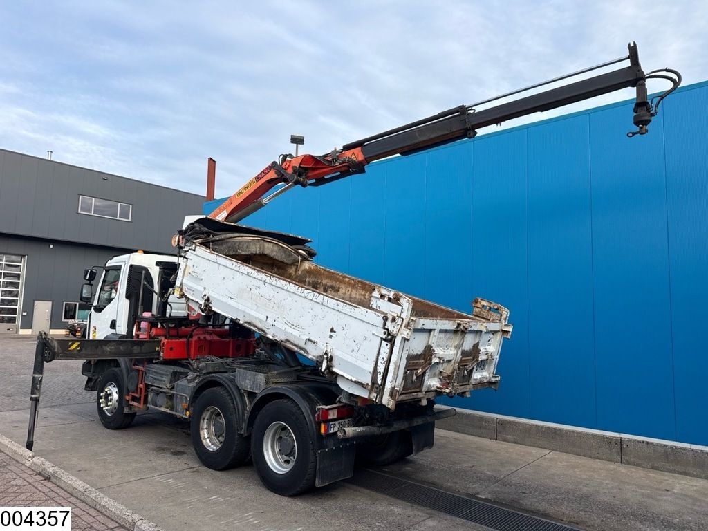 Renault Kerax 410 Dxi 6x4, Palfinger, Tri-benne, Retarder, Remote