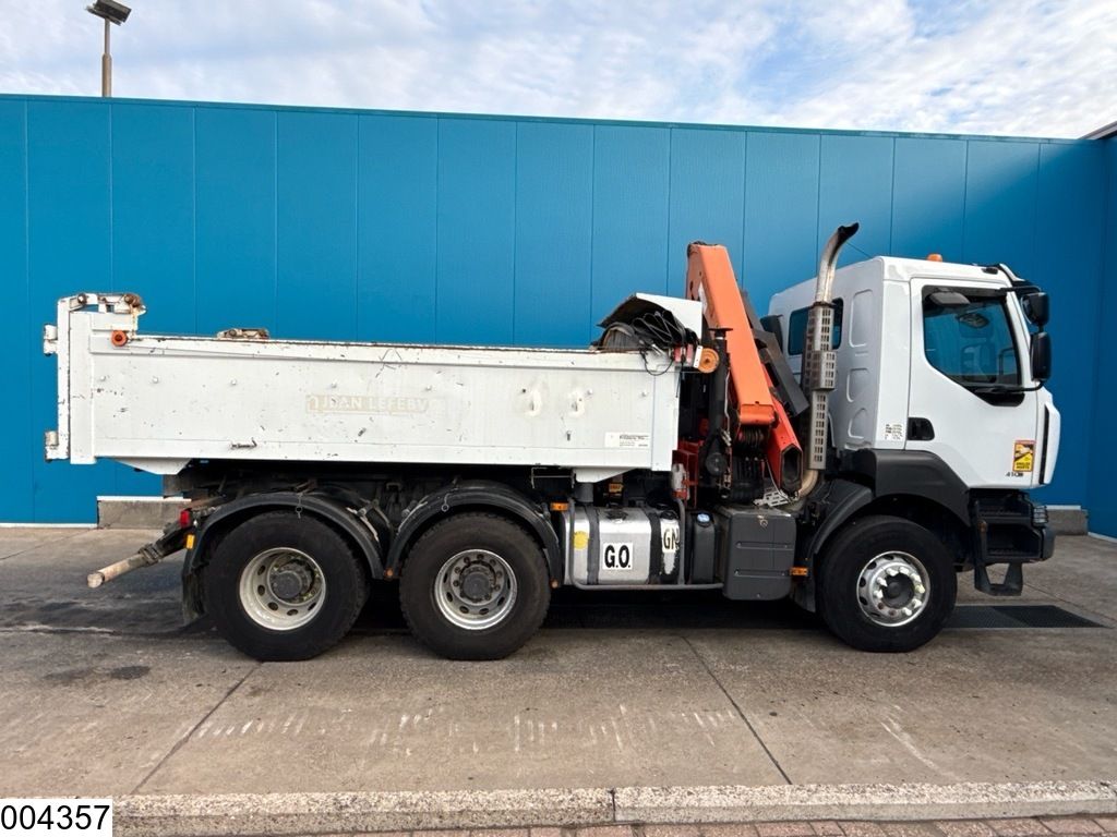 Renault Kerax 410 Dxi 6x4, Palfinger, Tri-benne, Retarder, Remote
