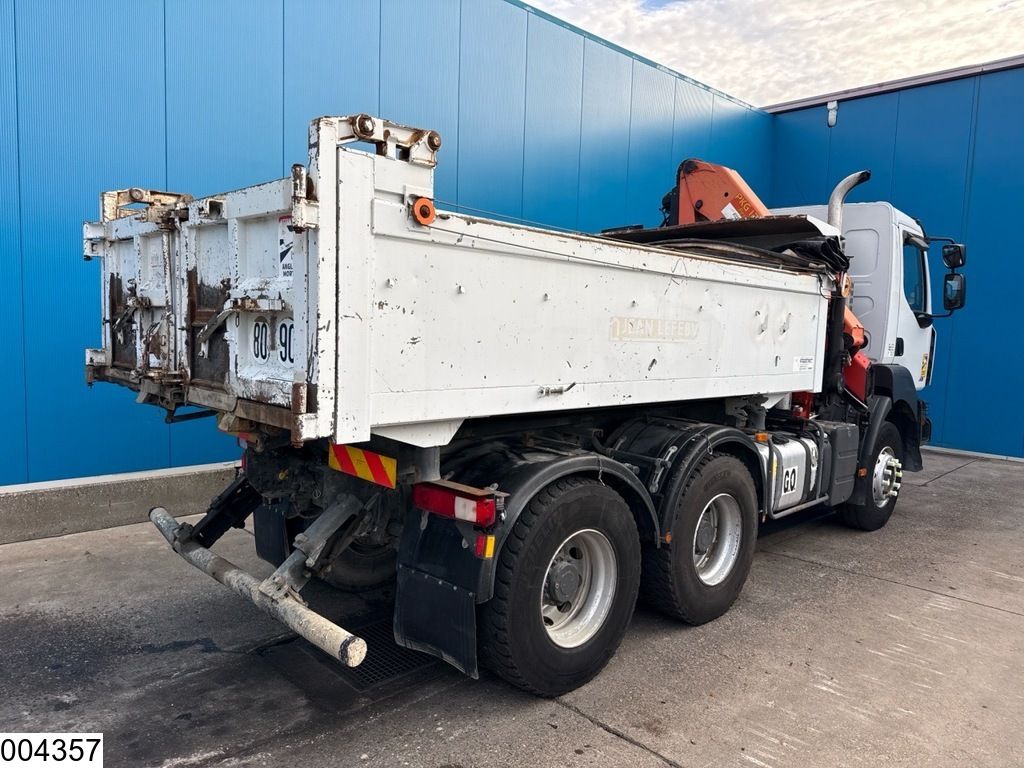 Renault Kerax 410 Dxi 6x4, Palfinger, Tri-benne, Retarder, Remote