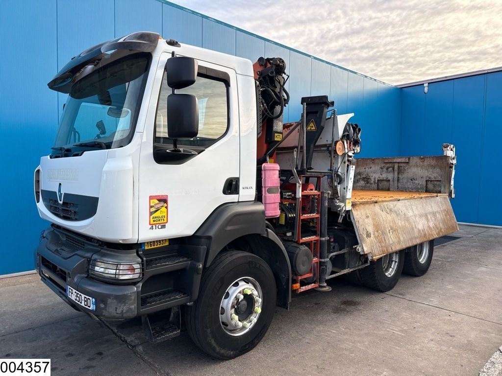 Renault Kerax 410 Dxi 6x4, Palfinger, Tri-benne, Retarder, Remote