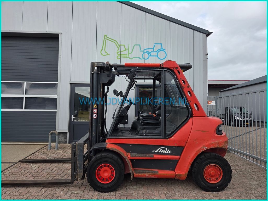 Linde H60D-02 6 cilinder Deutz diesel+forkpositioner+sideshift