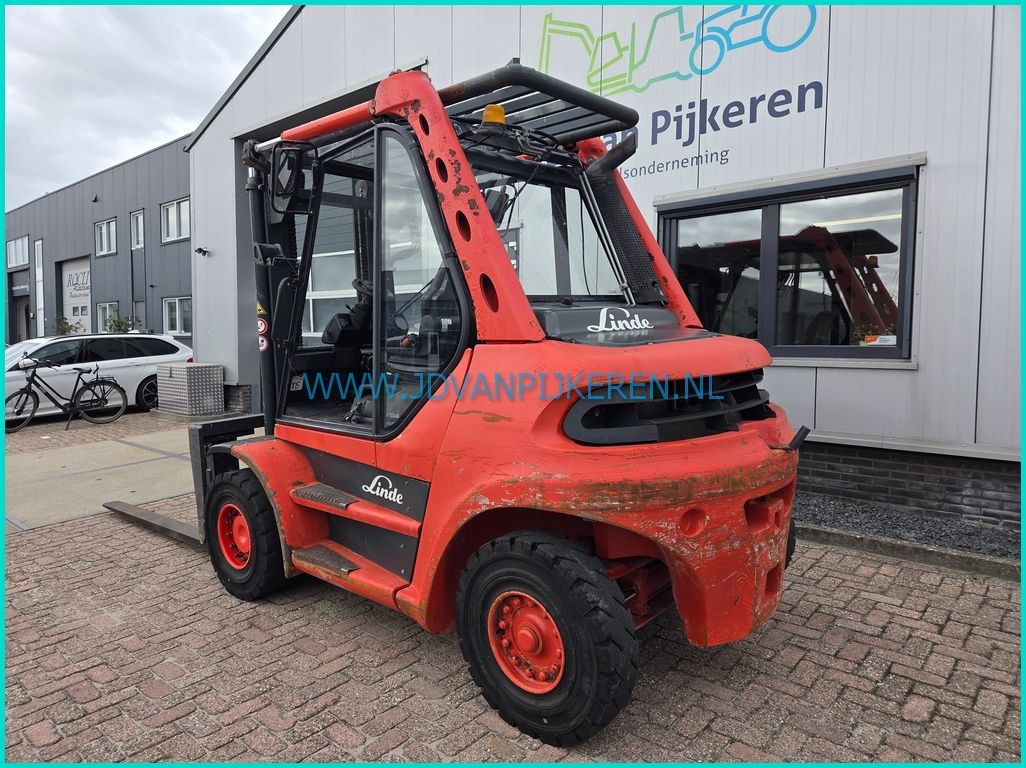 Linde H60D-02 6 cilinder Deutz diesel+forkpositioner+sideshift