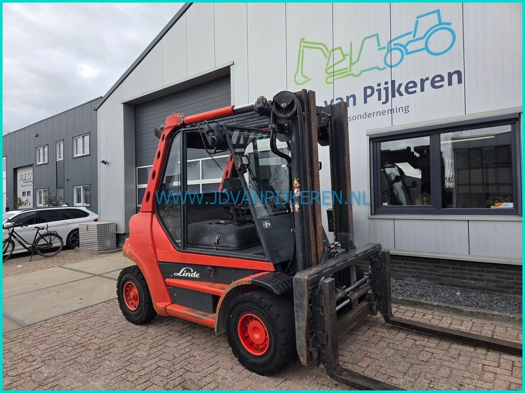 Linde H60D-02 6 cilinder Deutz diesel+forkpositioner+sideshift