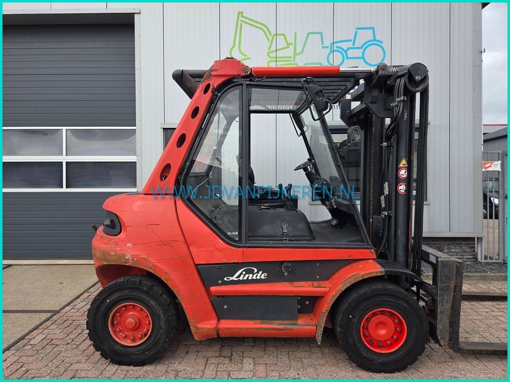 Linde H60D-02 6 cilinder Deutz diesel+forkpositioner+sideshift