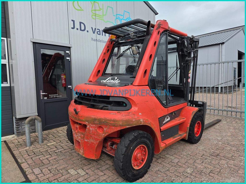 Linde H60D-02 6 cilinder Deutz diesel+forkpositioner+sideshift