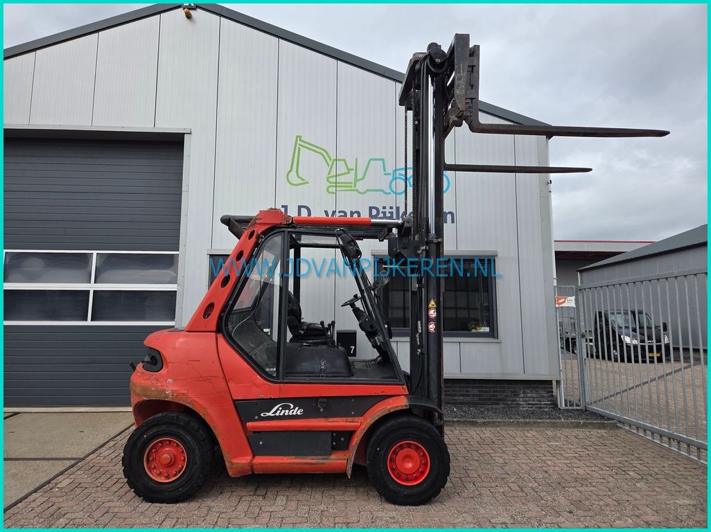 Linde H60D-02 6 cilinder Deutz diesel+forkpositioner+sideshift