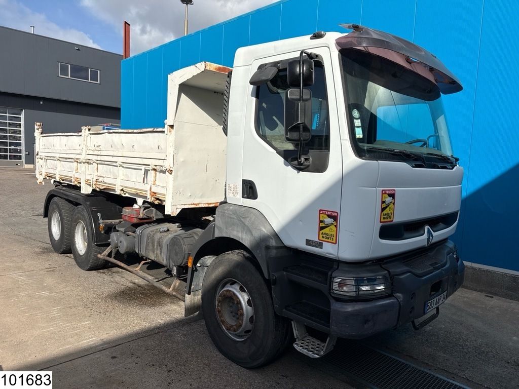 Renault Kerax 420 6x4, EURO 3, Manual, Tribenne