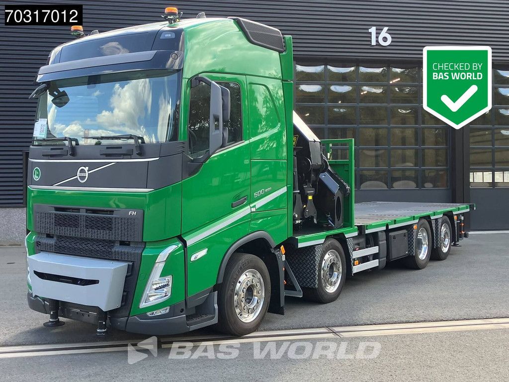 Volvo FH 500 8X2 NEW Palfinger PK53002 SH-F Crane 2.5t Winch Lift+Steering axle ADR VEB Euro 6