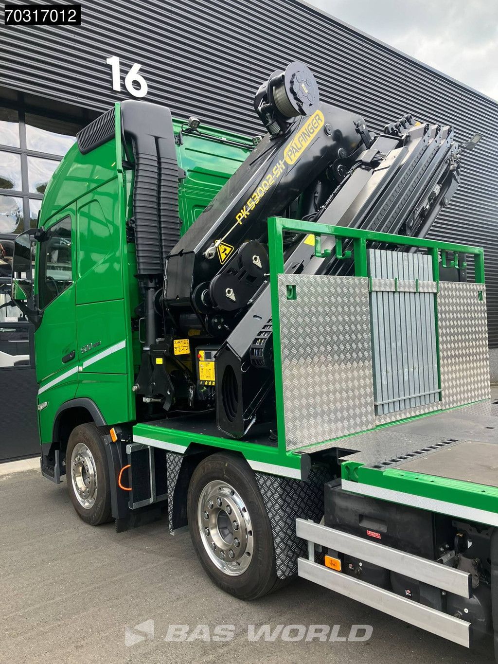 Volvo FH 500 8X2 NEW Palfinger PK53002 SH-F Crane 2.5t Winch Lift+Steering axle ADR VEB Euro 6