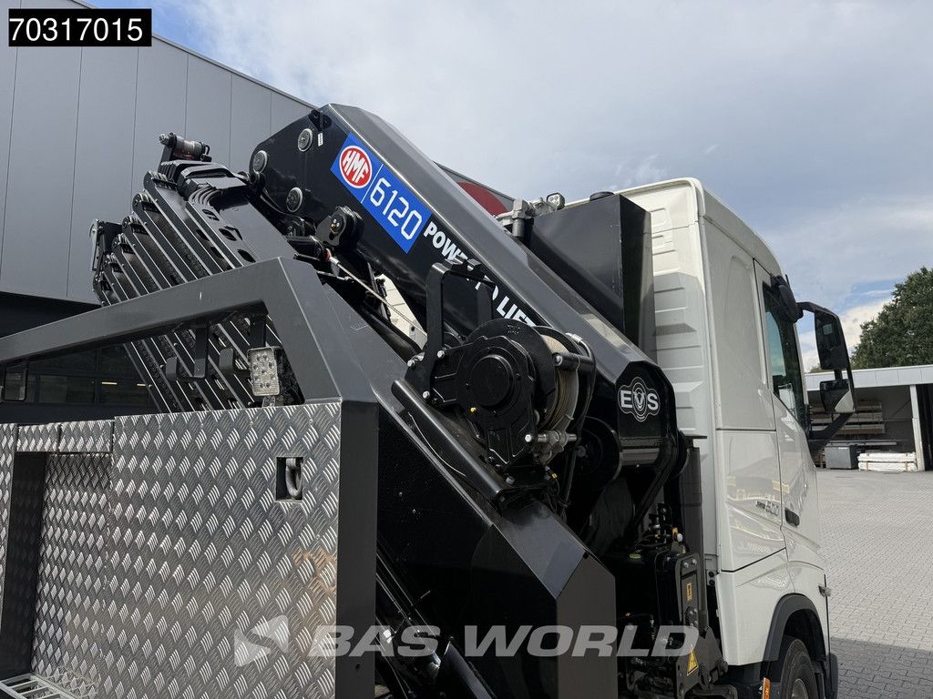 Volvo FH 500 8X2 COMING SOON! HMF 6120 K6 Crane + 2.5t Winch Lift+steering axle Euro 6