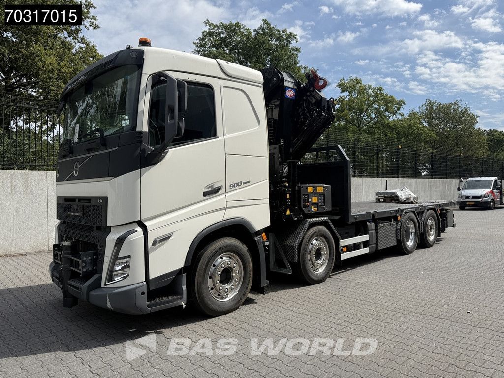 Volvo FH 500 8X2 COMING SOON! HMF 6120 K6 Crane + 2.5t Winch Lift+steering axle Euro 6