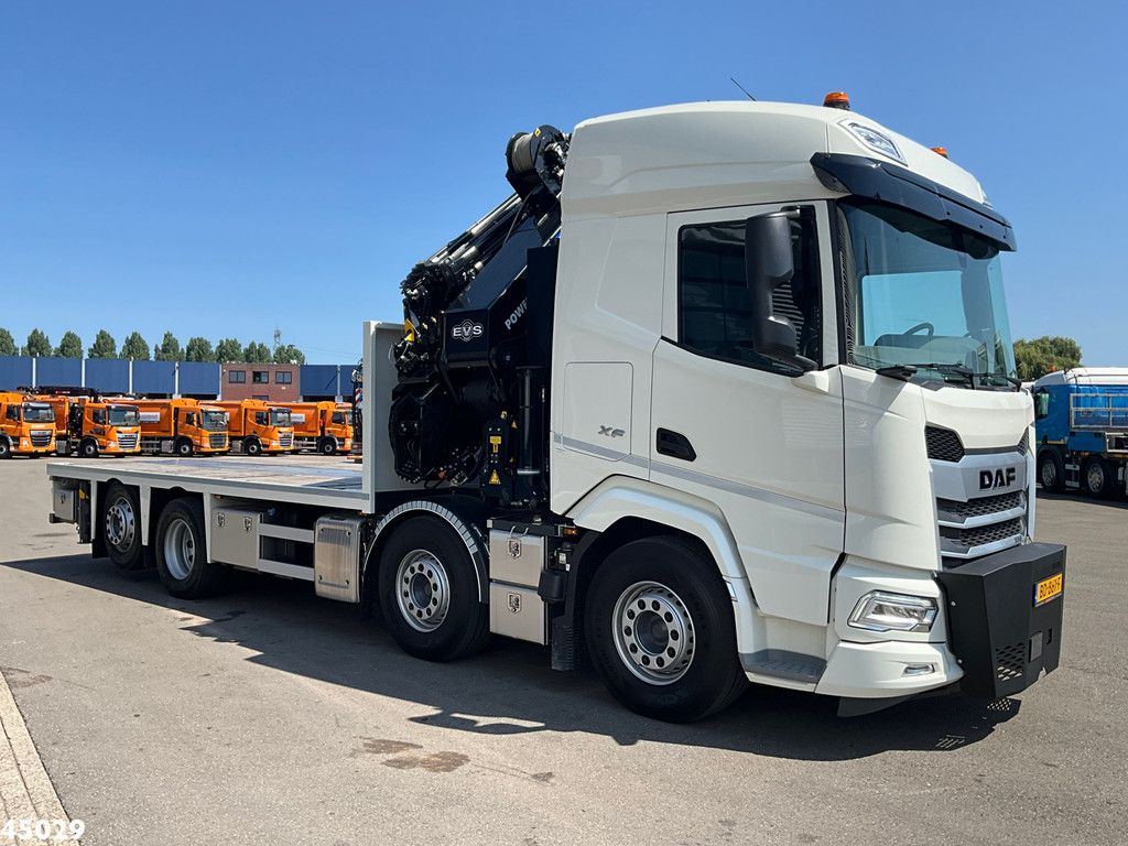 DAF FAX XF 530 Euro 6 HMF 95 Tonmeter laadkraan + Fly-Jib NEW & UNUSED!