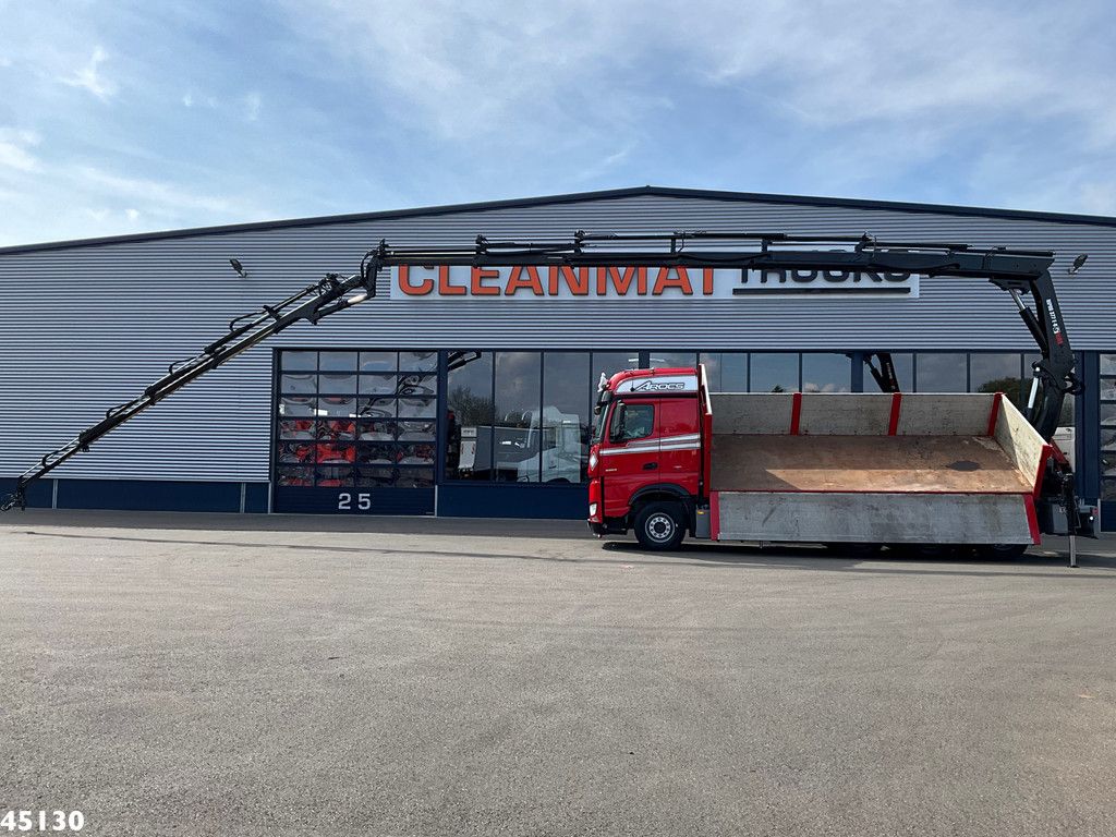 Mercedes-Benz Arocs 3263 8x4 Euro 6 Hiab 37 Tonmeter laadkraan + Fly-Jib