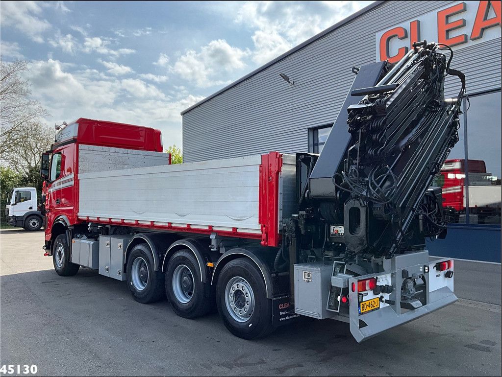 Mercedes-Benz Arocs 3263 8x4 Euro 6 Hiab 37 Tonmeter laadkraan + Fly-Jib