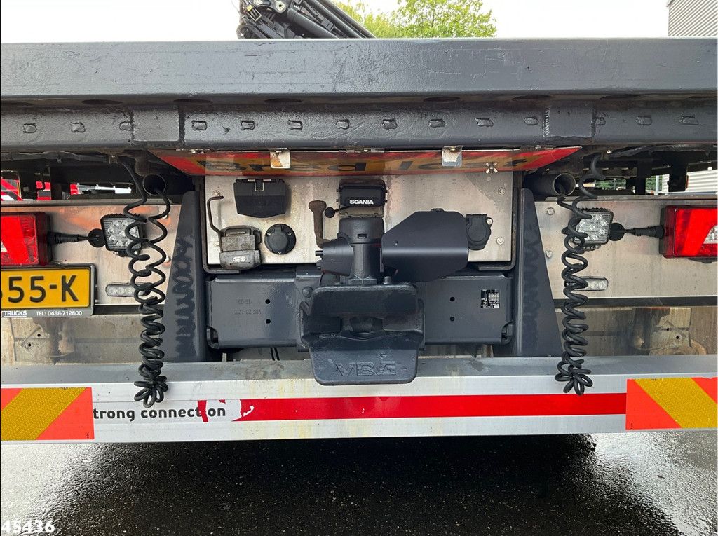 Scania R490 8x2 Euro 6 Retarder HMF 85 Tonmeter laadkraan + Fly-jib
