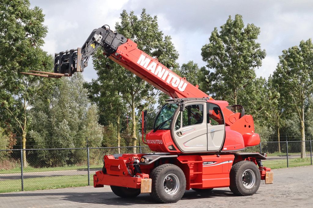 Manitou MRT 2150 ST4 S2 | 21 METER | HYDR. FORKS | LOW HOURS