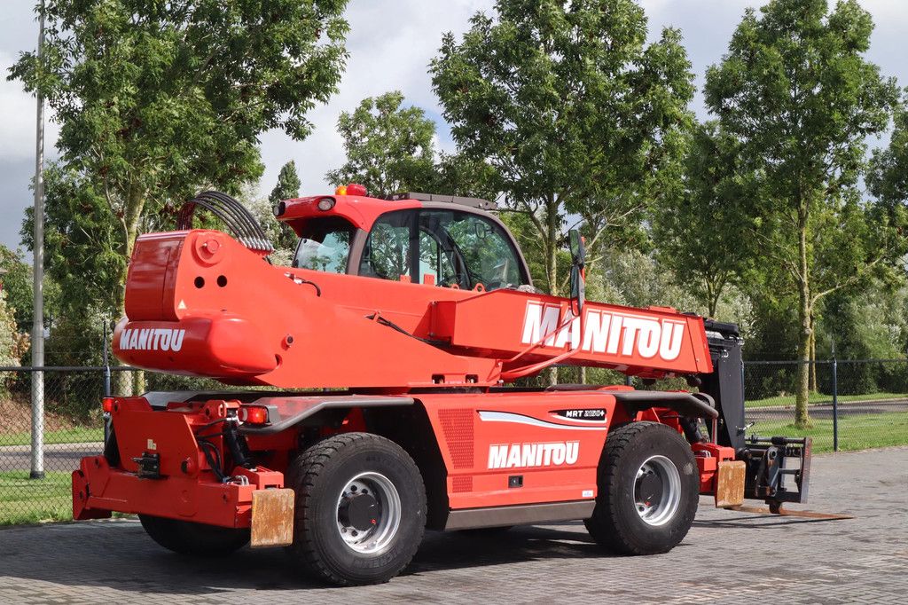 Manitou MRT 2150 ST4 S2 | 21 METER | HYDR. FORKS | LOW HOURS